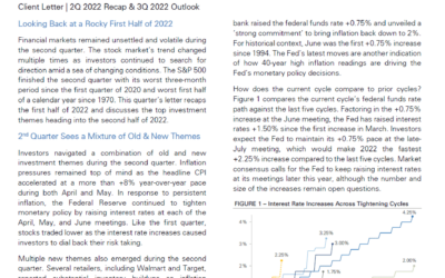 Looking Back at a Rocky First Half of 2022 & Q3 Outlook